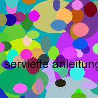 serviette anleitung falte